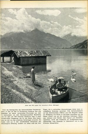 Zell am See Zeller See gegen Imbachhorn 1955.jpg
