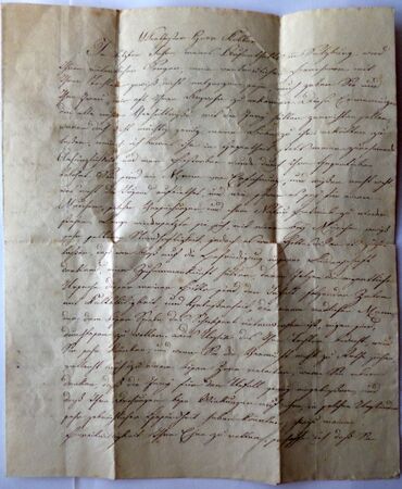 Brief Francesco Castelli, 31. Dez. 1820, S. 1.JPG