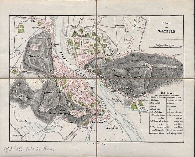 Datei:Plan von Salzburg 1850.jpg