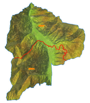 Katastralgemeinden in Dorgastein