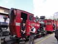 Kleine Rast vor der Abfahrt der Schafbergbahn.JPG