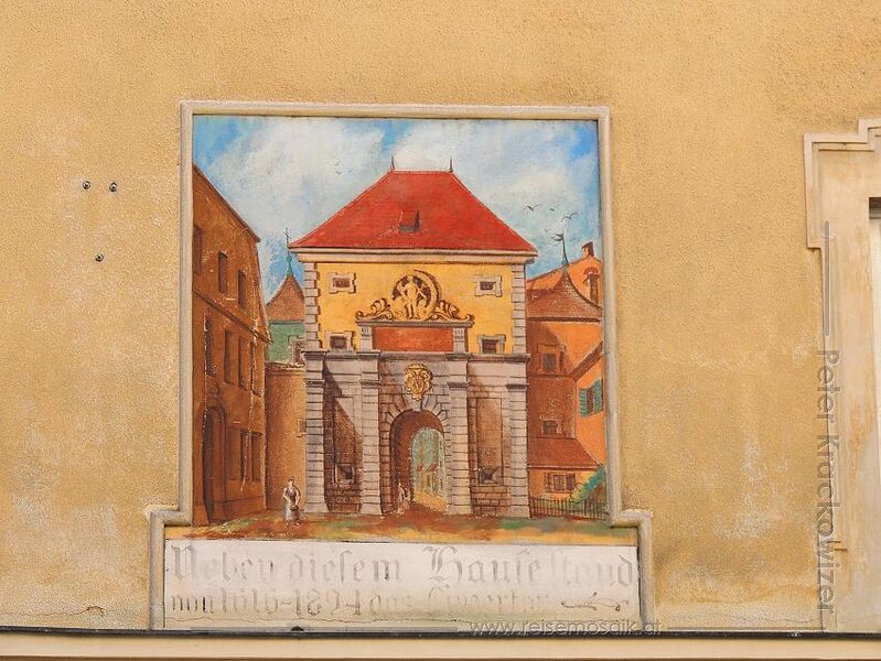 Datei:Linzer Gasse Äußeres Ostertor Linzertor.JPG