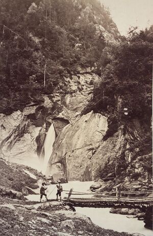 Kapruner Tal Wasserfall um 1890.jpg