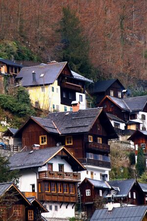 Hallstatt Häuser am Salzberg.JPG