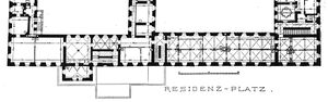 Neue Residenz Grundriss Front zum Residenzplatz.jpg