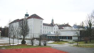 Borromäum, Nordöstliche Ansicht, im Hintergund der Untersberg.jpg