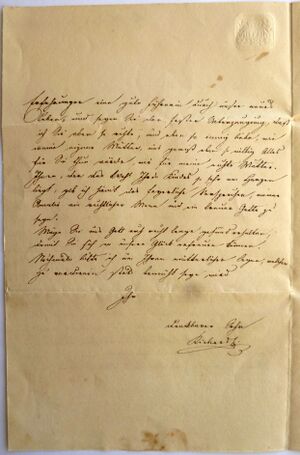 Richard Franz Schlegel, 20. April 1846 2.JPG