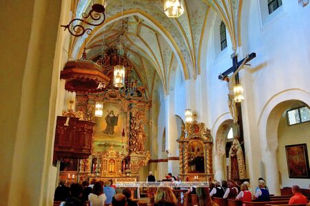 2023 09 17 Fraueninsel Chiemsee Benediktinerinnenabtei Frauenwörth Klosterkirche Mariä Opferung 03.jpg