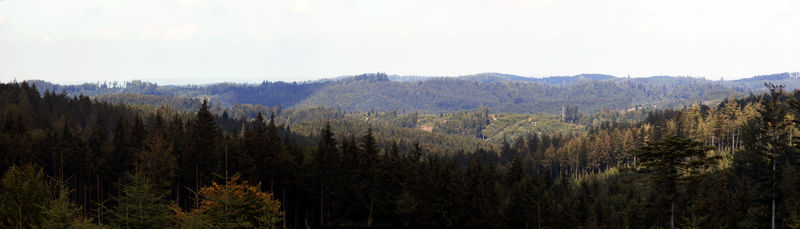 Datei:Panoramabild Kobernaußerwald vom Windrad II.JPG