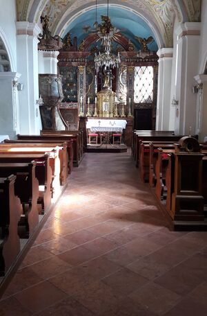 Wallfahrtskirche Maria Loreto zu Lerchen Radstadt Innenansicht (4).jpg