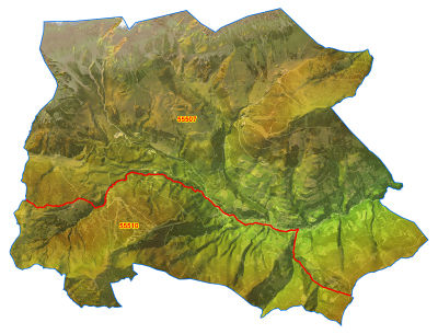 Katastralgemeinden in Mühlbach am Hochkönig