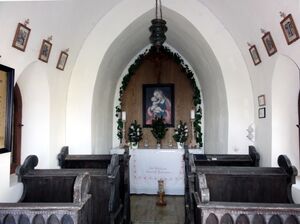 Hubertuskapelle in Punzau, Tiefgraben, innen.jpg