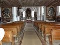 Pfarrkirche St. Sebastian, Innenansicht von hinten.JPG