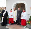 Sagerkapelle, vor der Weihe mit Martin Strumegger und Mag. Josef. Zauner.jpg
