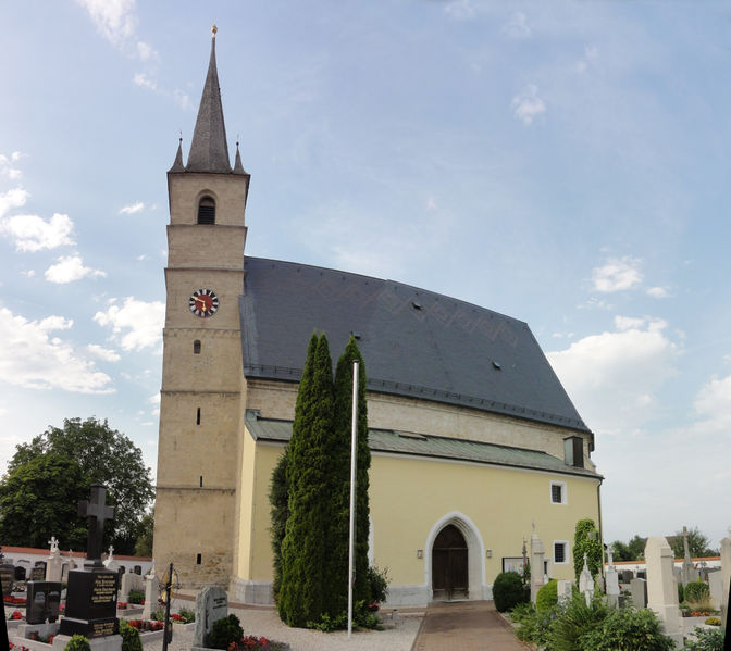 Datei:Pfarrkirche Petting, Südansicht.jpg