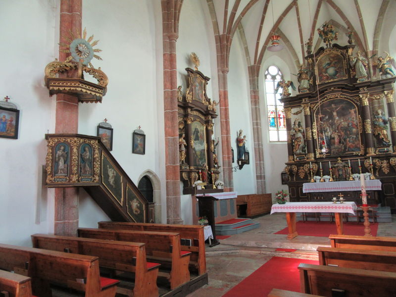 Datei:Kanzel in der Wallfahrtskirche zur hl. Margaretha.JPG