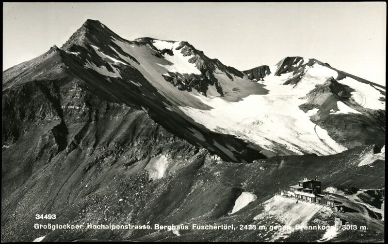 Datei:Großglockner Hochalpenstraße Brennkogel 1936.jpg