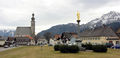 Anger mit Mariensäule, Ansicht in Richtung Untersberg und Staufen.JPG