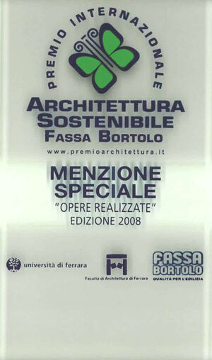 Architettura sostenibile 2008 - menzione speciale.jpg