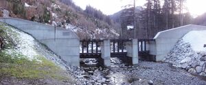Hochwasserschutz in Hintersee.JPG