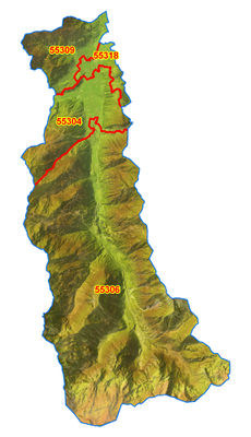 Katastralgemeinden in Flachau