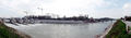 Panoramaaufnahme von der Nordseite des neuen Salzachkraftwerkes Sohlstufe Lehen.jpg