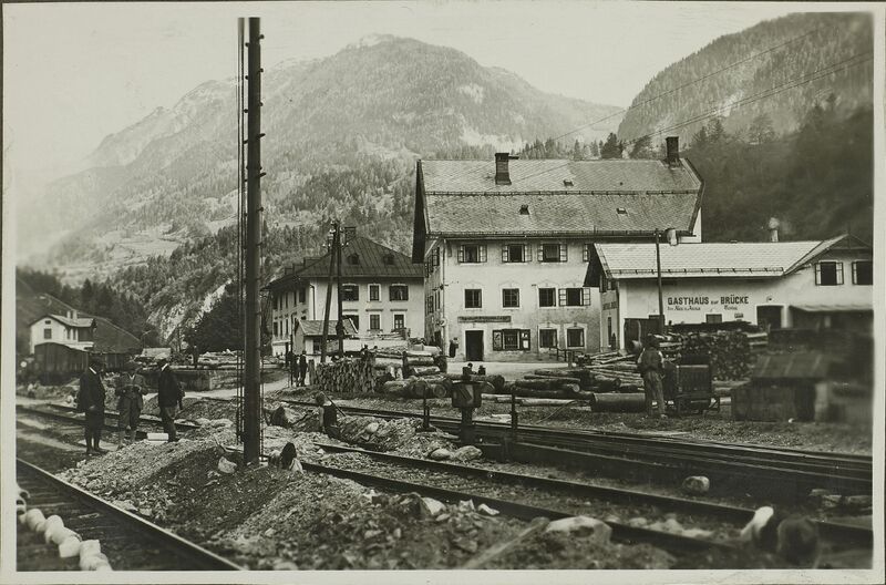 Datei:Lend Bahnhof 1928.jpg