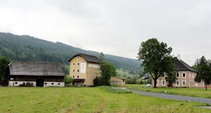 Teufelmühle mit Wohnhaus, Ostansicht, Mai 2013.jpg