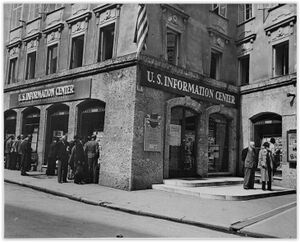 Alter Markt US Information Center 1948.jpg