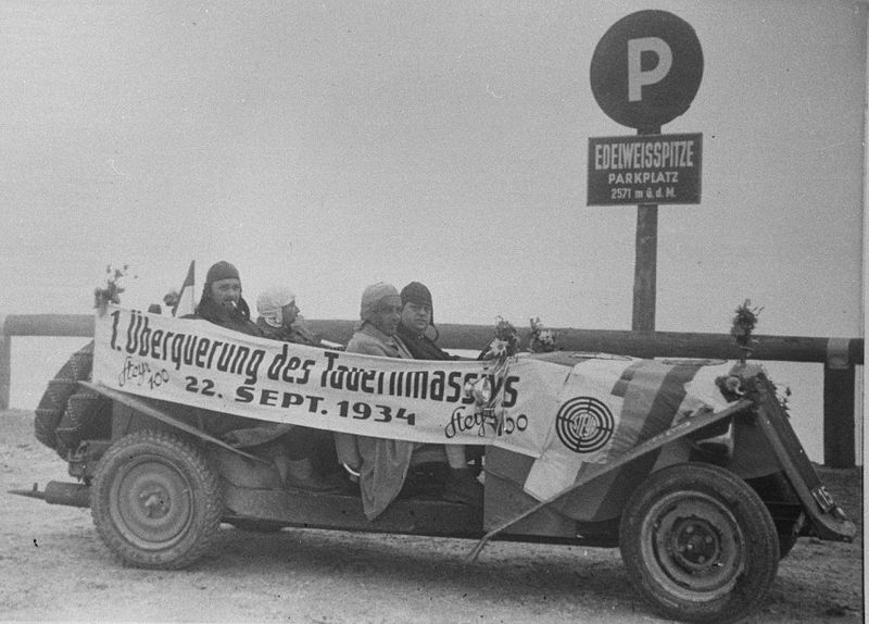 Datei:Großglockner Hochalpenstrasse 1934 01.jpg