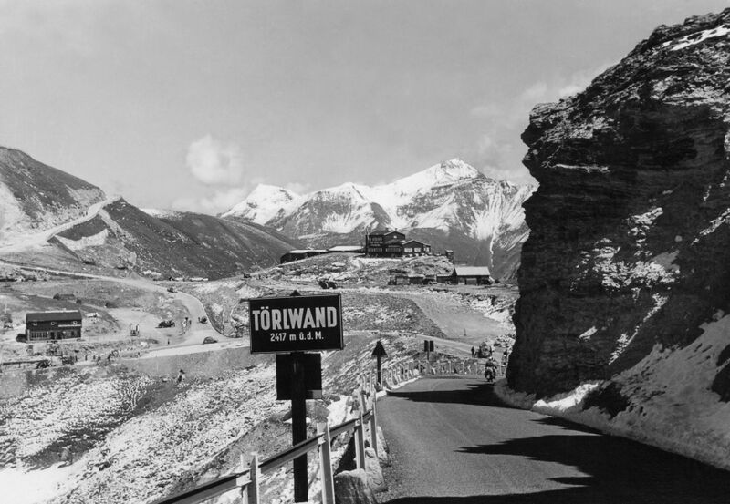 Datei:Törlwand Fuscher Törl 1954.jpg