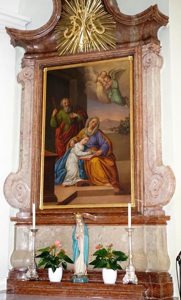 Datei:Linker Seitenaltar, Pfarrkirche Plainfeld.jpg