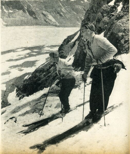 Datei:Hofmannskees Sommerskilauf 1954.jpg
