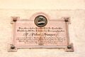 Franziskanerkloster Gedenktafel Peter Singer.jpg