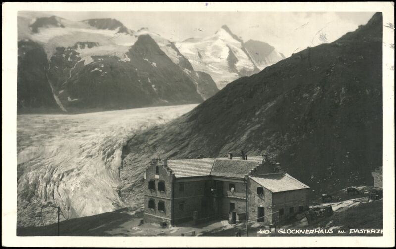 Datei:Glocknerhaus Pasterze Großglockner 1928.jpg