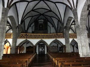 Pfarrkirche Kuchl, Empore, Chorseite.jpg
