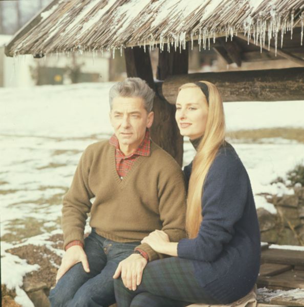 Datei:Herbert Eliette Karajan 1961.jpg