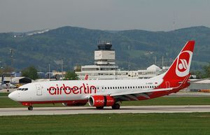 Salzburg Airport W. A. Mozart Air Berlin.jpg