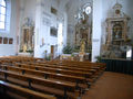 Stadtpfarrkirche Neumarkt am Wallersee, Kirche innen, Seitenansicht.jpg