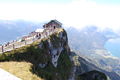 Schutzhaus Hommelspforte am Nordteil des Schafberggipfels.JPG