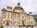 Krankenhaus der Barmherzigen Brüder in Salzburg, Ansicht am Kajetanerplatz a.jpg