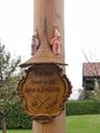 Maibaum Elsbethen 2013 Schützentafel.JPG