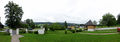 Ausblick von Haustor des Pfarrhofes, Panoramabild.jpg