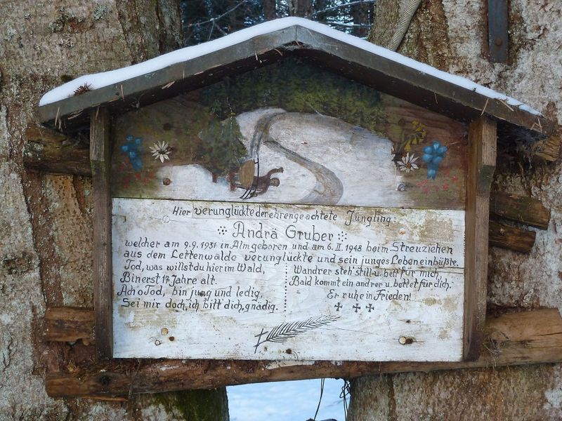 Datei:Gedenktafel, Maria Alm.jpg