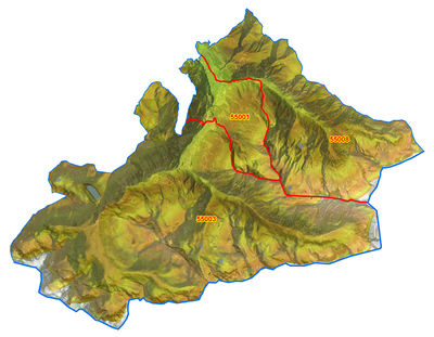 Katastralgemeinden in Bad Gastein