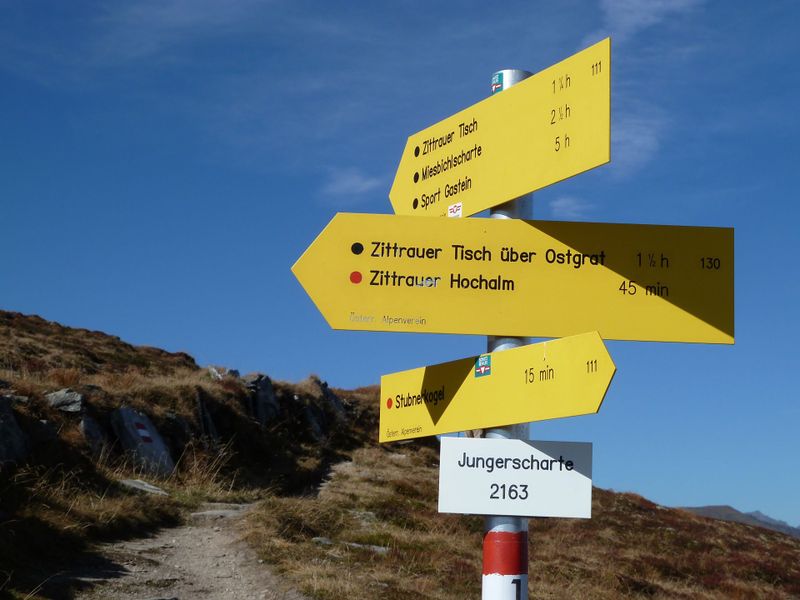 Datei:Wanderwegweiser Stubnerkogel.jpg