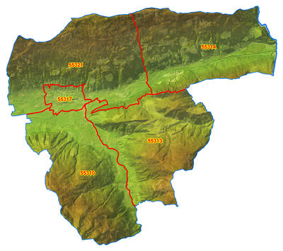 Katastralgemeinden in Radstadt