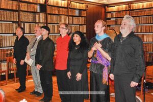 Majimaz Konzert 2009 in der Bibliotheksaula 03.jpg