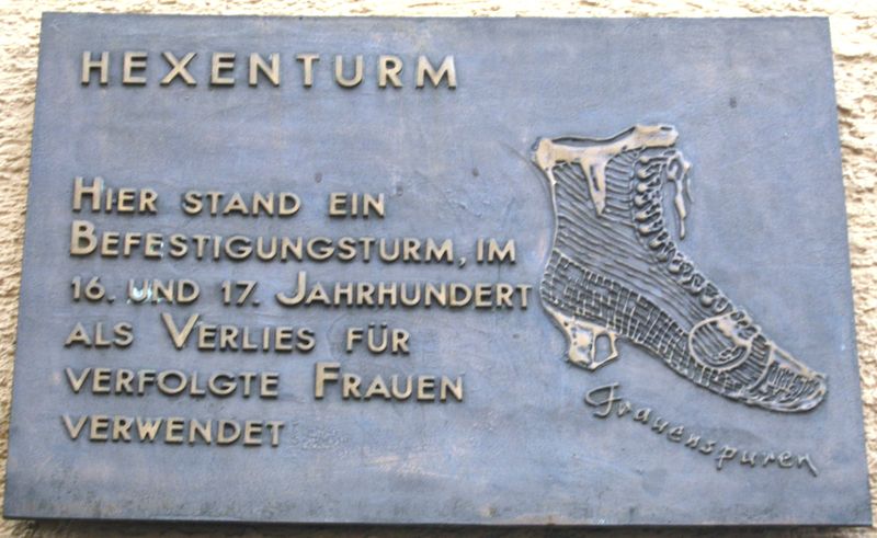 Datei:Gedenktafel Hexenturm.jpg