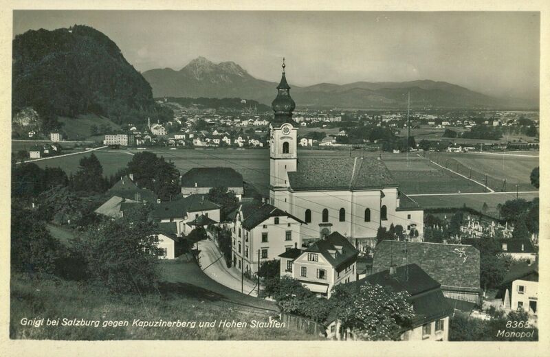 Datei:Gnigl Gemeinde Pfarrkirche 1931.jpg